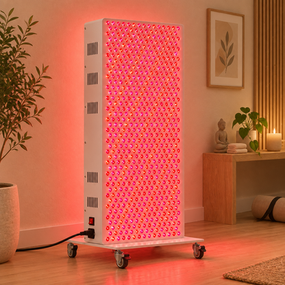 Red Light Therapy Panel for Body, 580Leds, Near‑Infrared Light Device